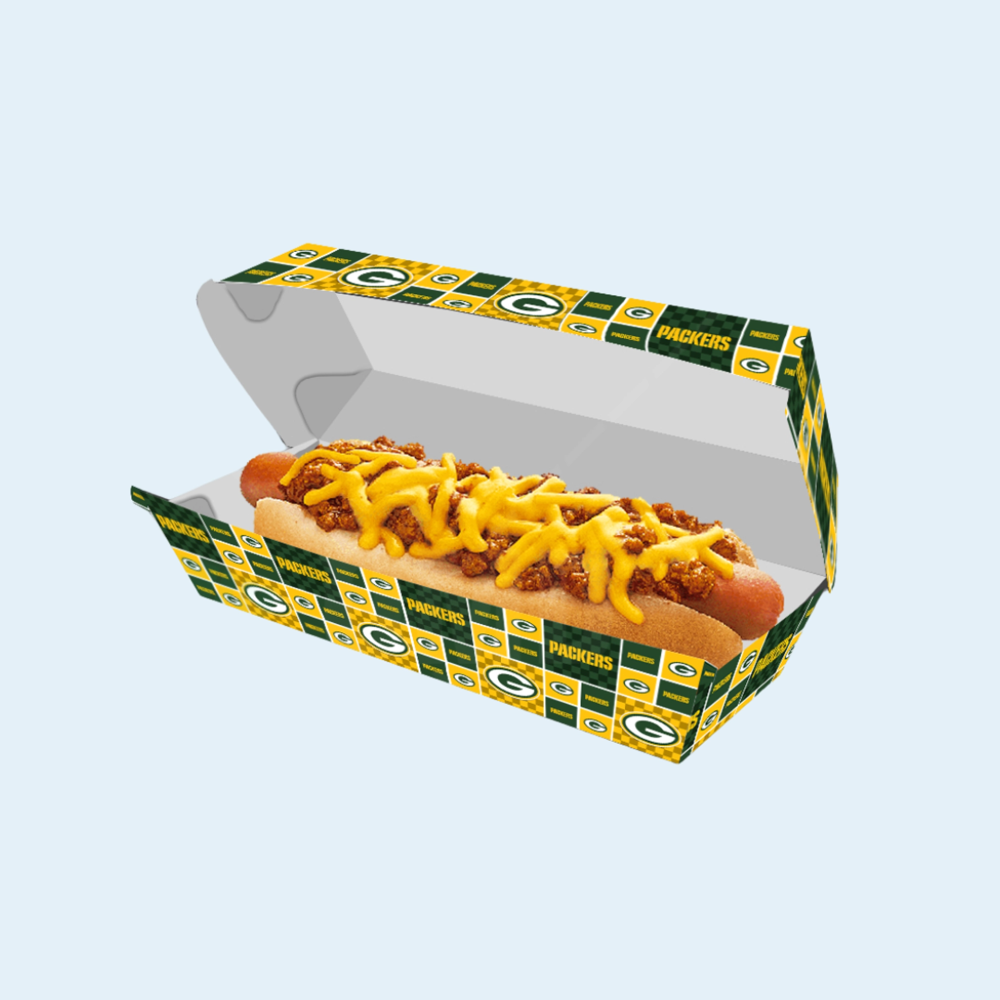 Eco-friendly kraft hot dog boxes, grease-resistant & compostable