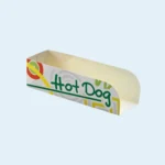 Vented hot dog boxes keep food fresh for delivery