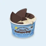 Stacked branded ice cream cups showcasing custom printing and quality