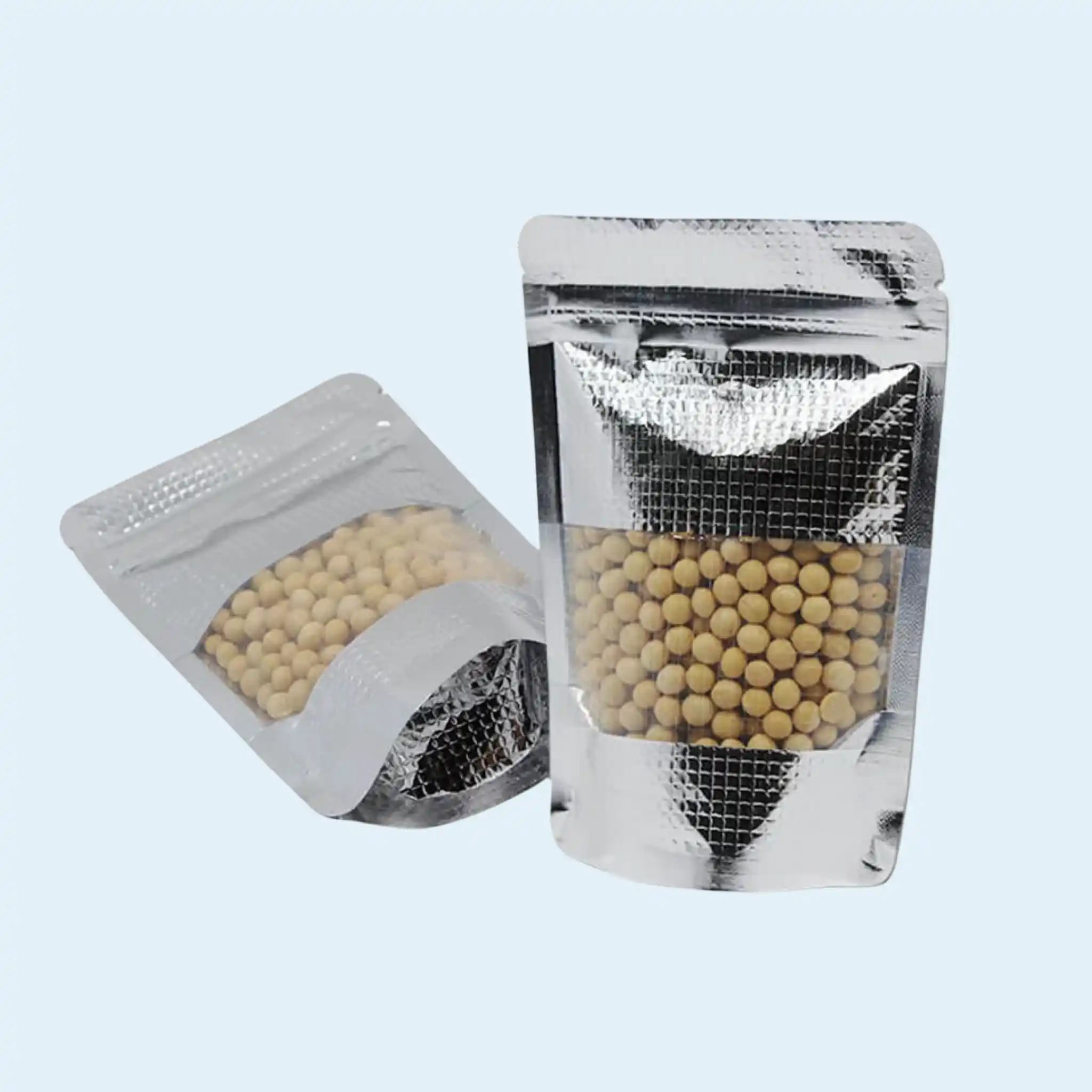clear mylar bags