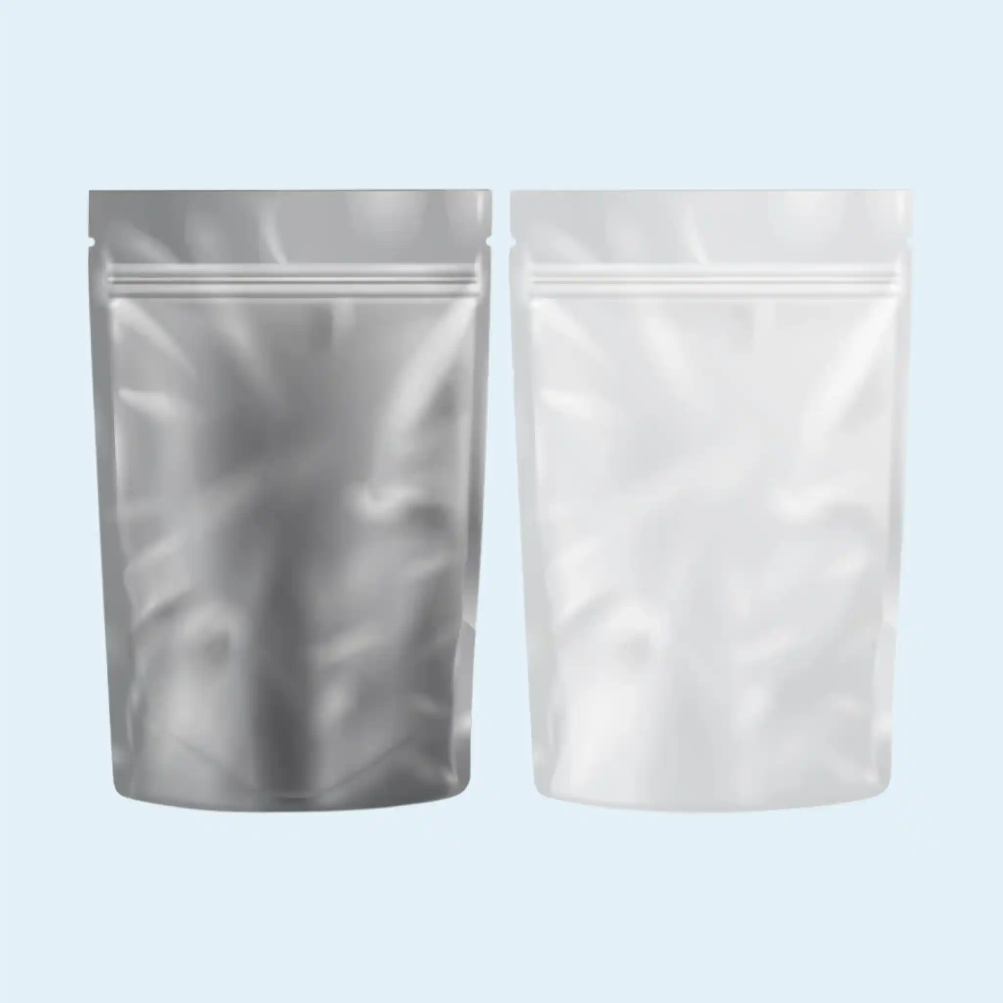 clear mylar bags