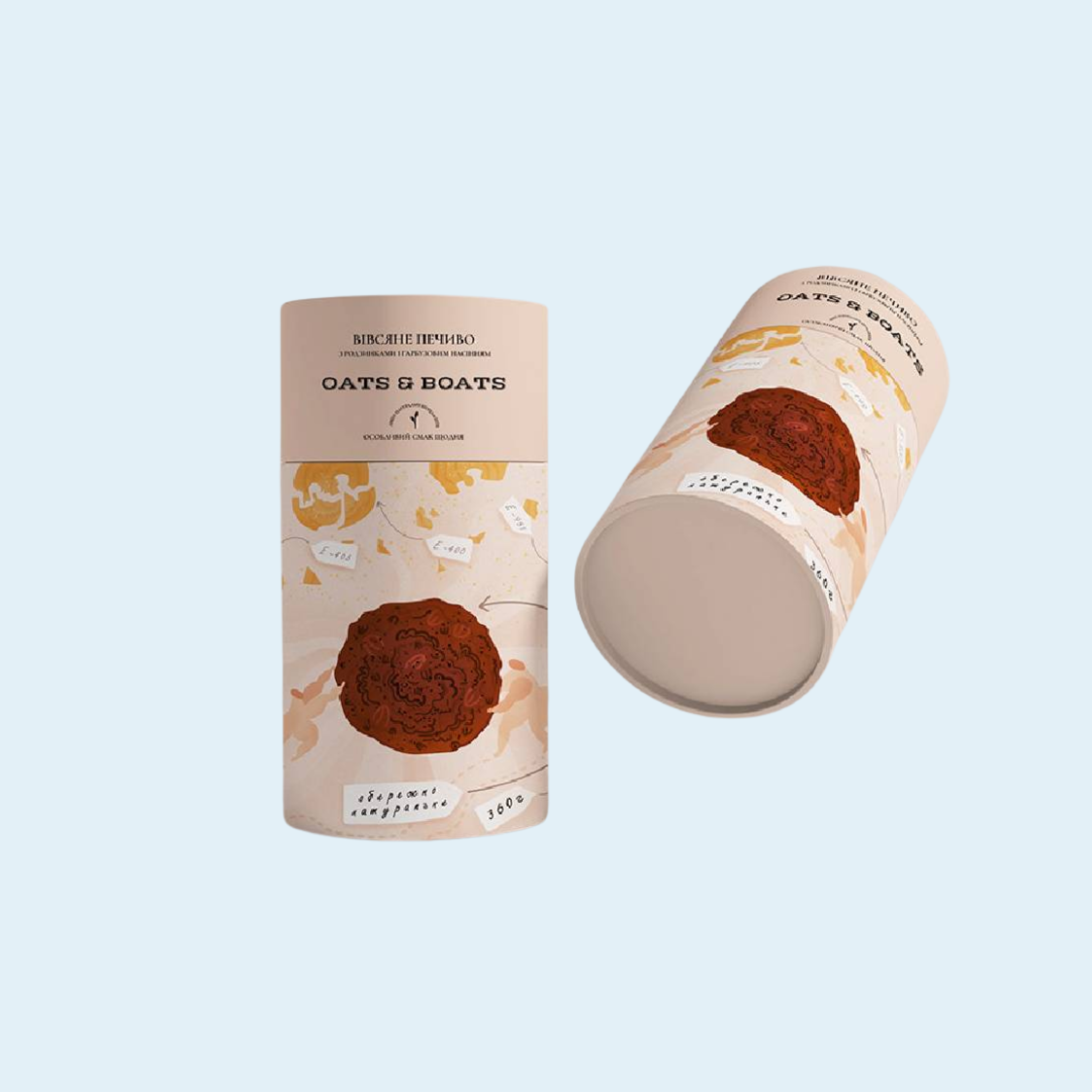 Custom cookie gift box with window