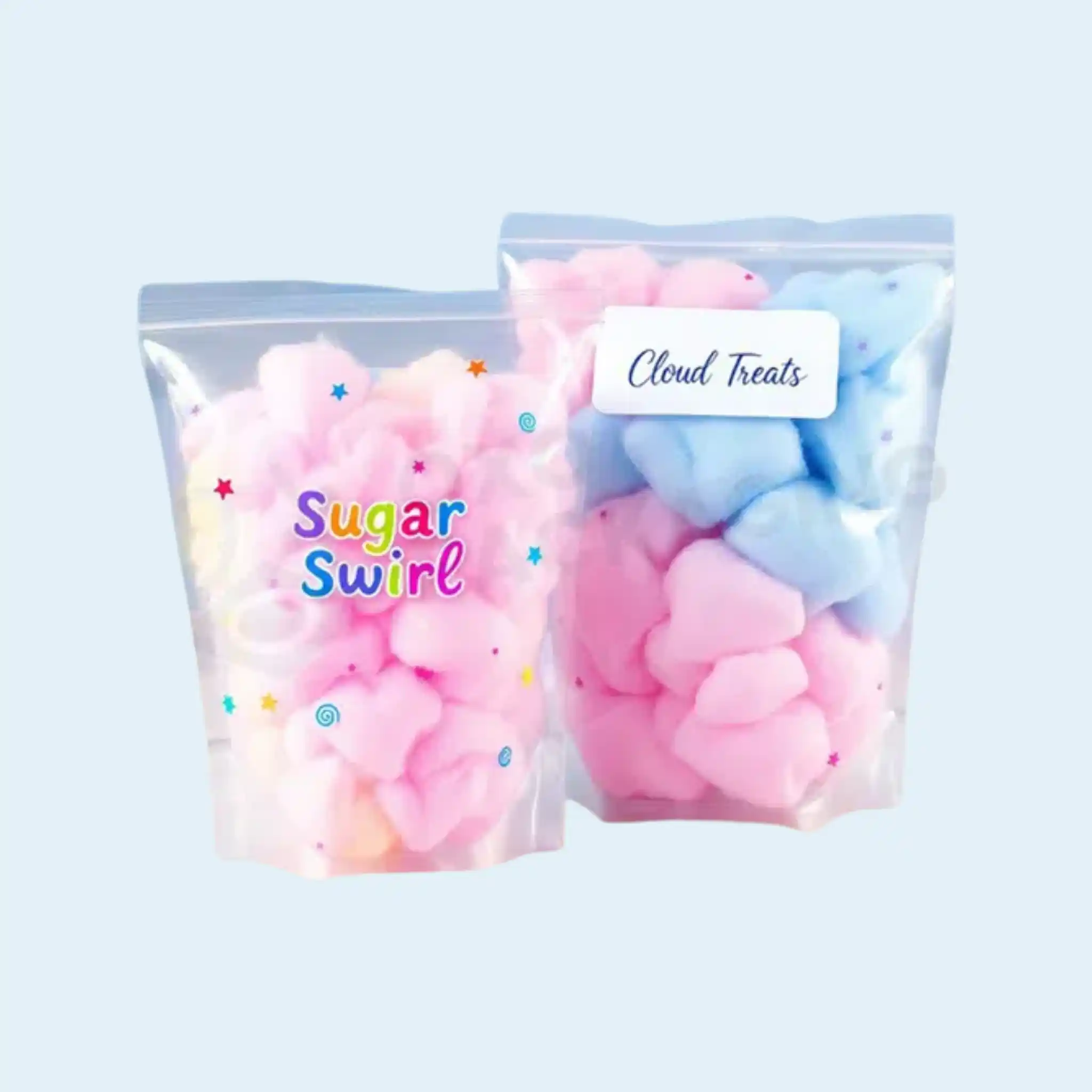cotton candy bags