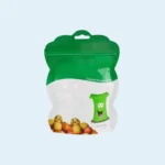 Heart-shaped die cut mylar bags for wedding favor chocolates with custom logo