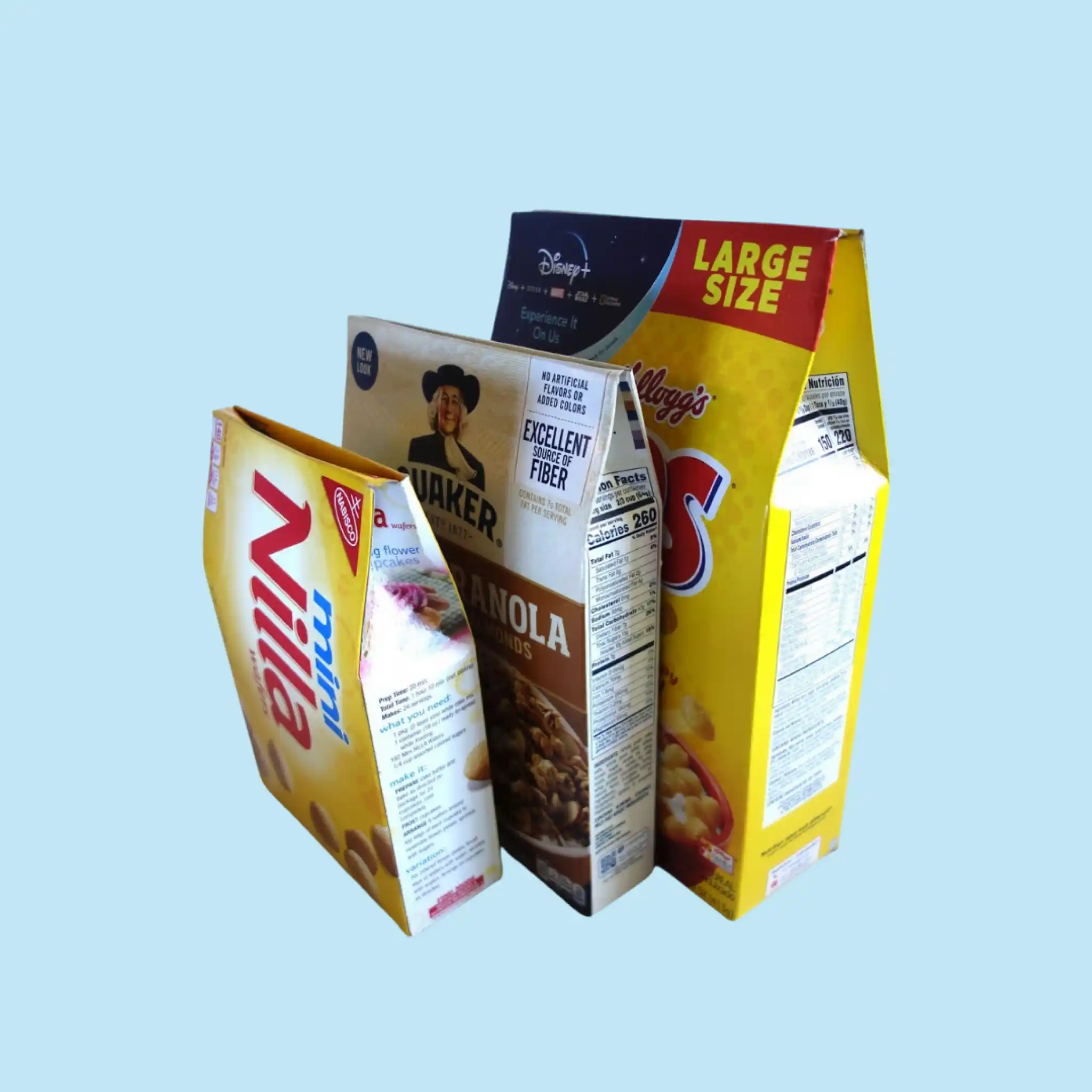 Custom Cardboard Cereal Boxes
