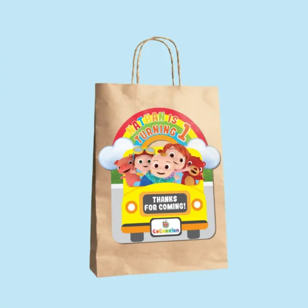 Cocomelon Candy Bags