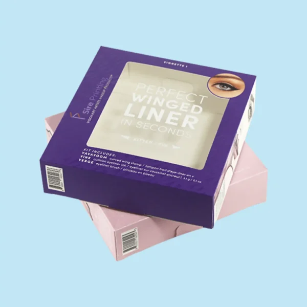 Cosmetics Boxes with Window