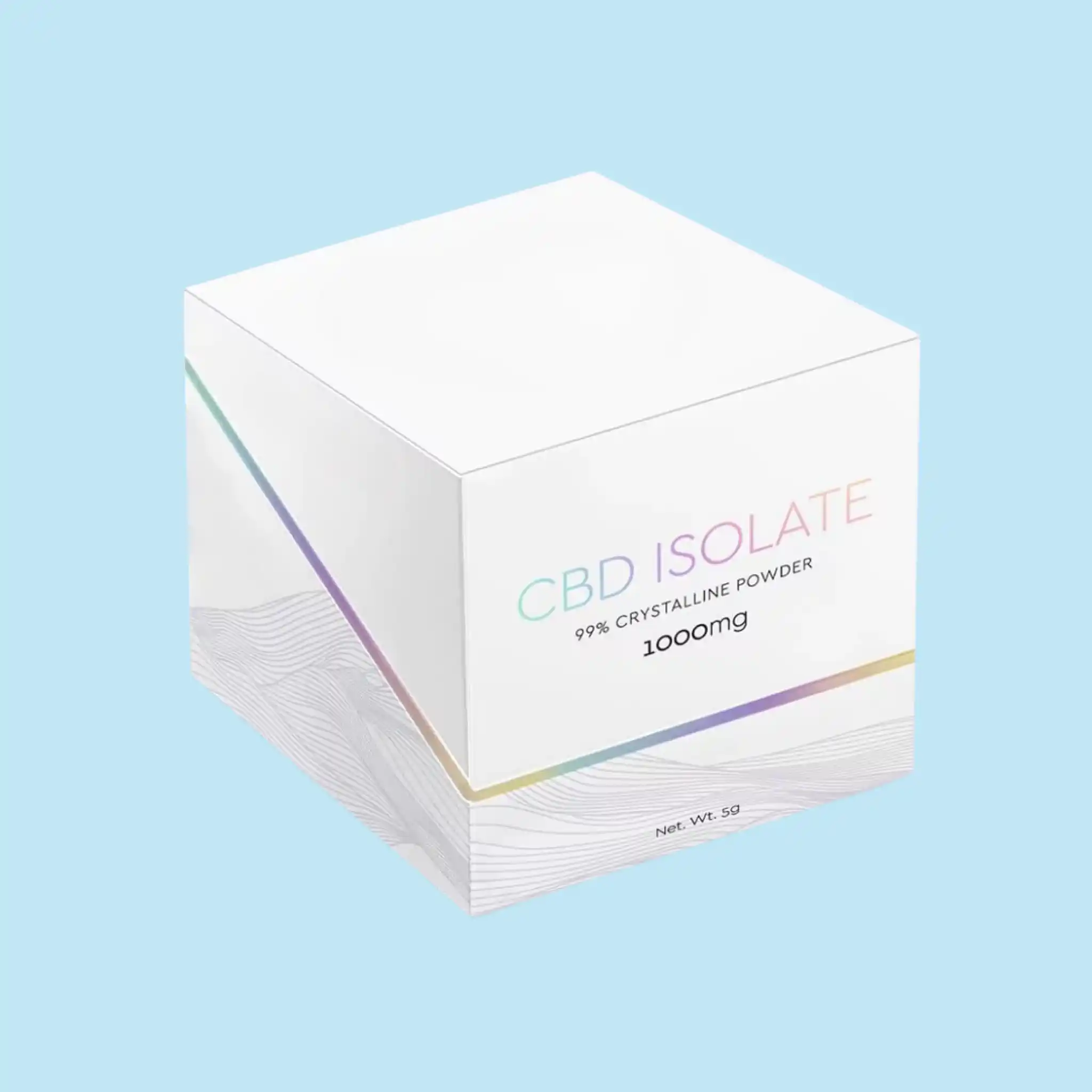 Custom CBD Isolate Boxes