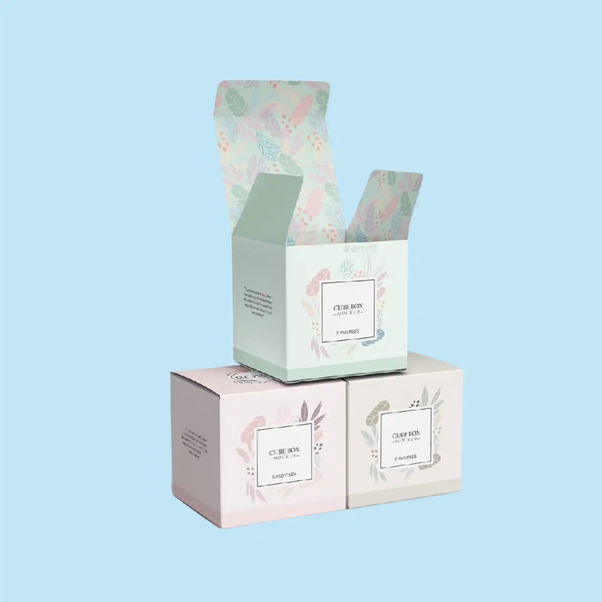 Custom Cube Boxes