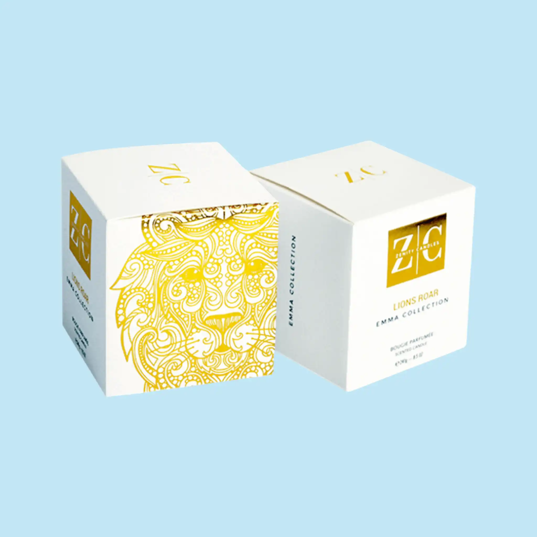 Custom Gold Foil Boxes