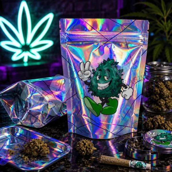 Custom Holographic Mylar Bags