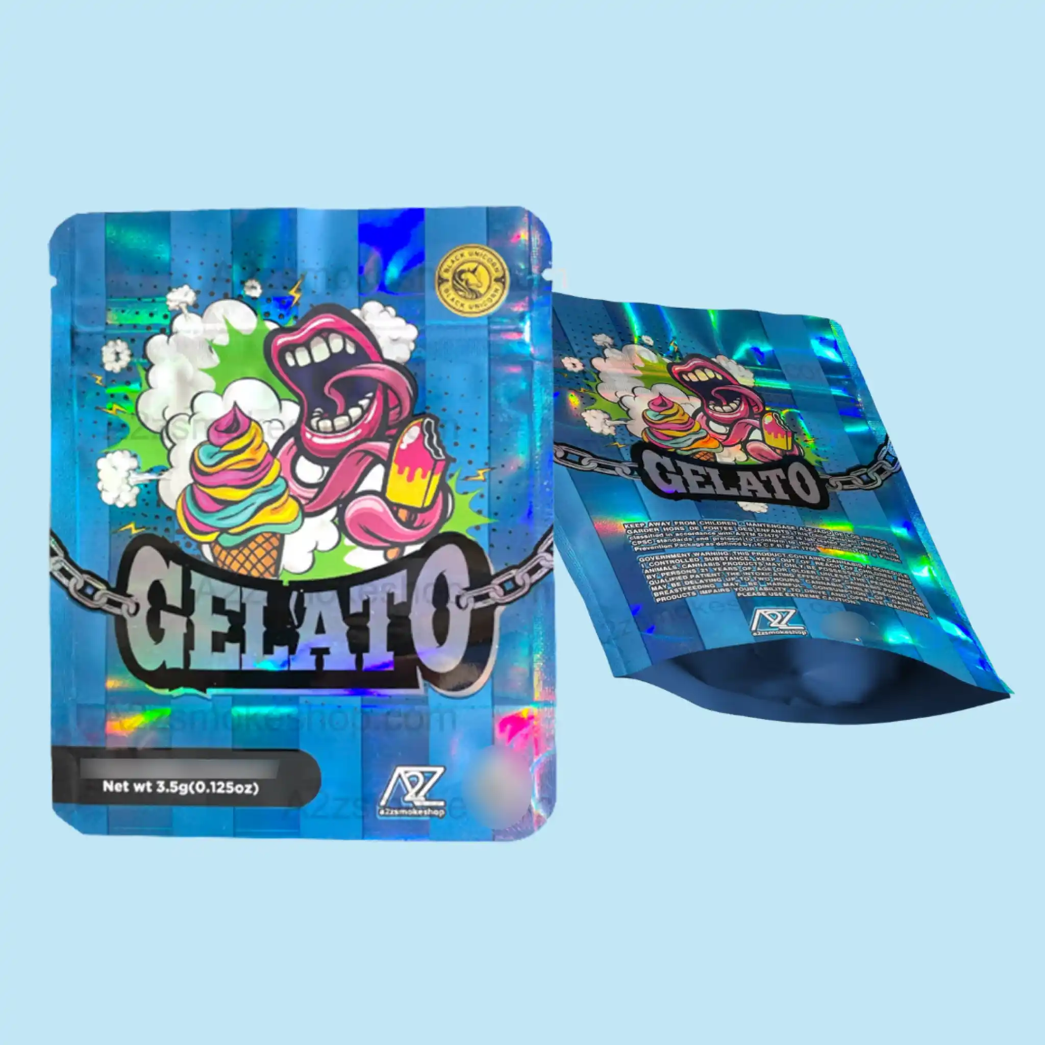 Custom Holographic Mylar Bags