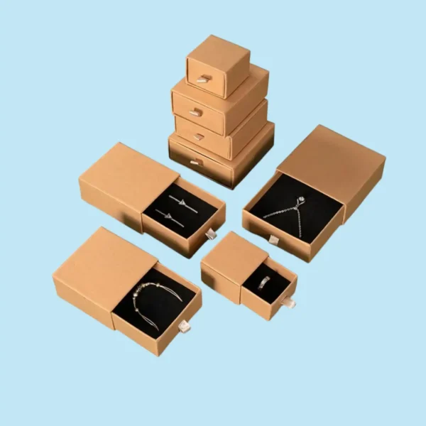Custom Kraft Jewelry Boxes