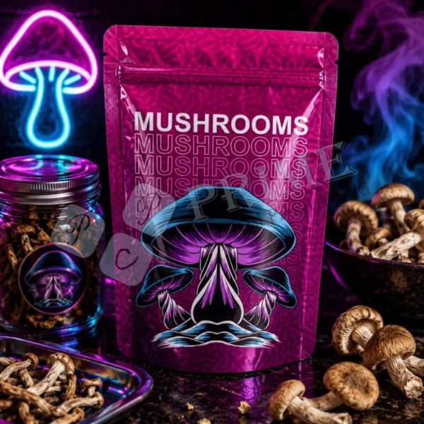 Custom Mushroom Mylar Bags