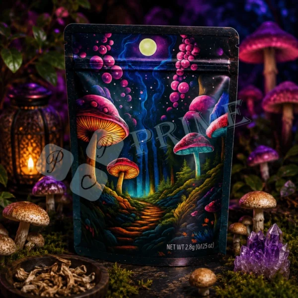 Custom Mushroom Mylar Bags
