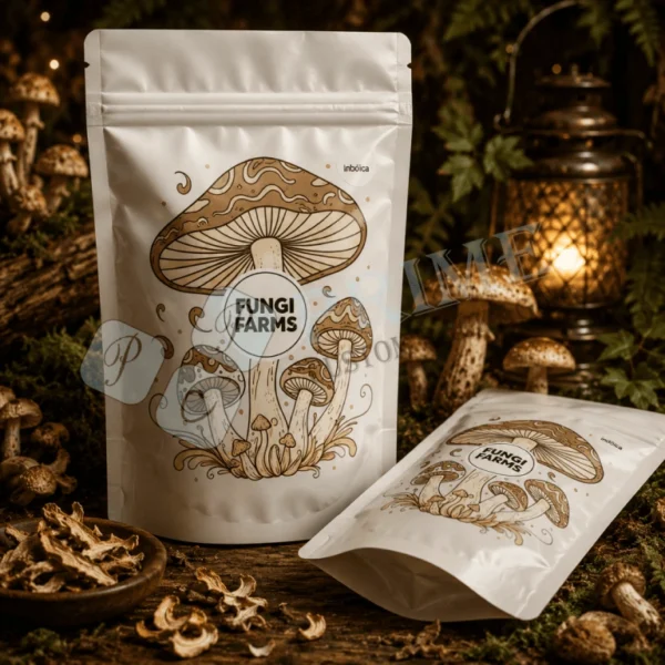 Custom Mushroom Mylar Bags
