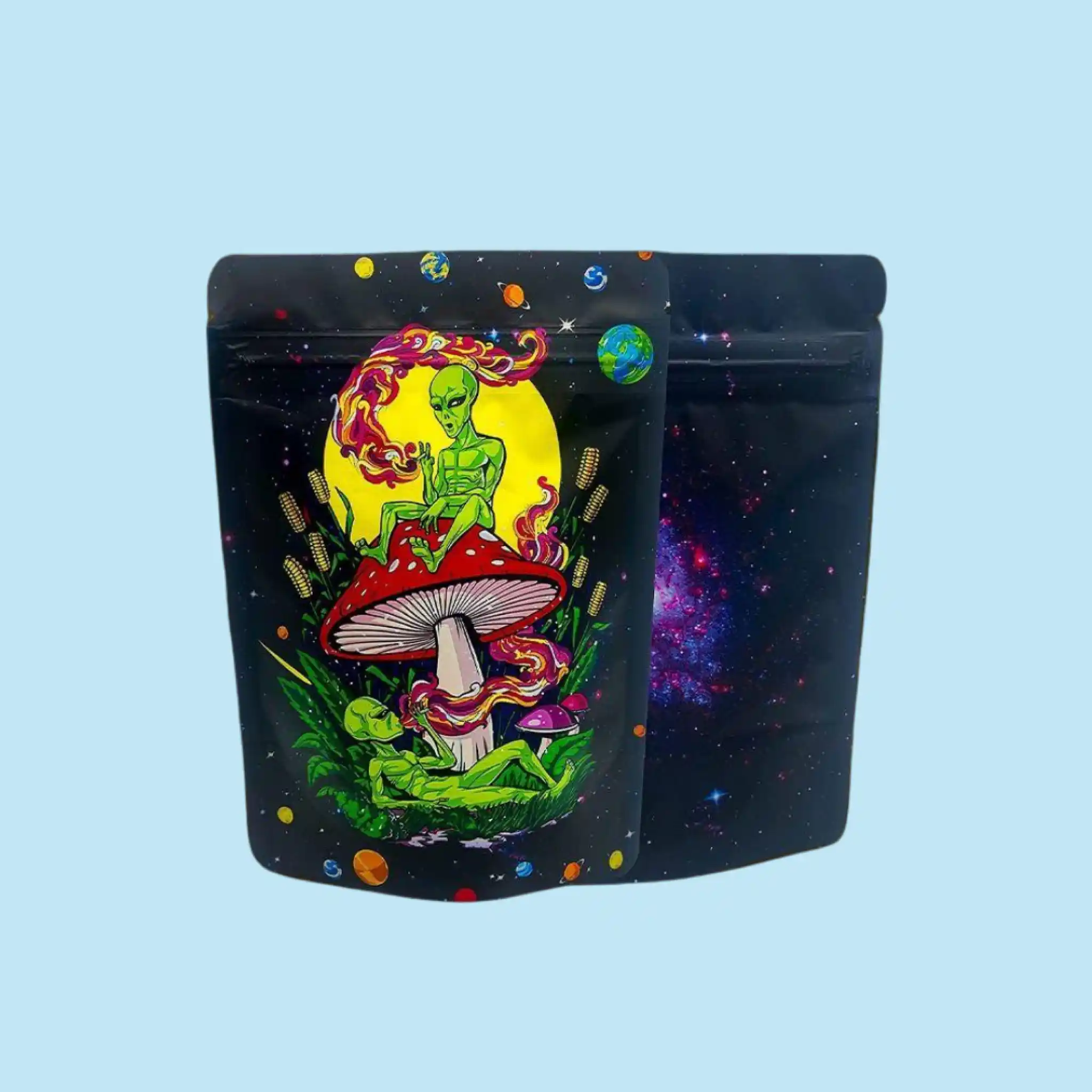 Custom Mushroom Mylar Bags