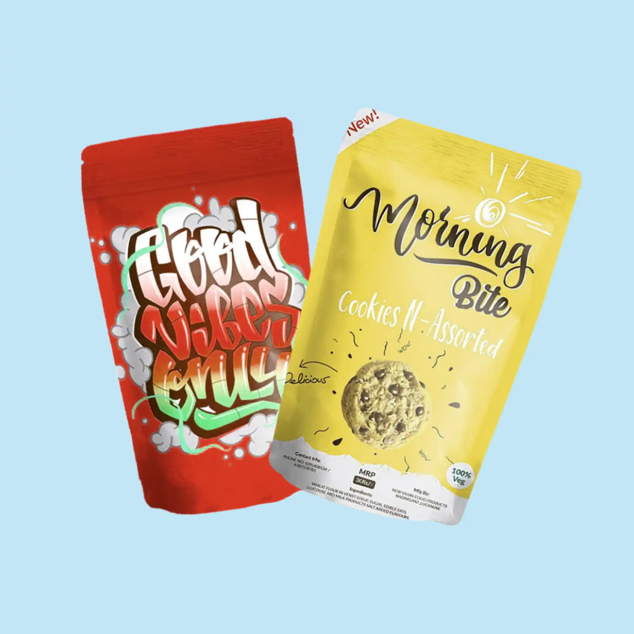 Custom Mylar Food Storage Bags