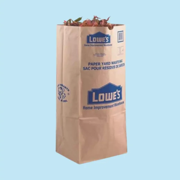 Custom Paper Yard Waste Bags