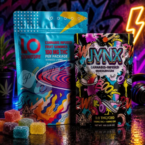Custom Smell Proof Mylar Bags