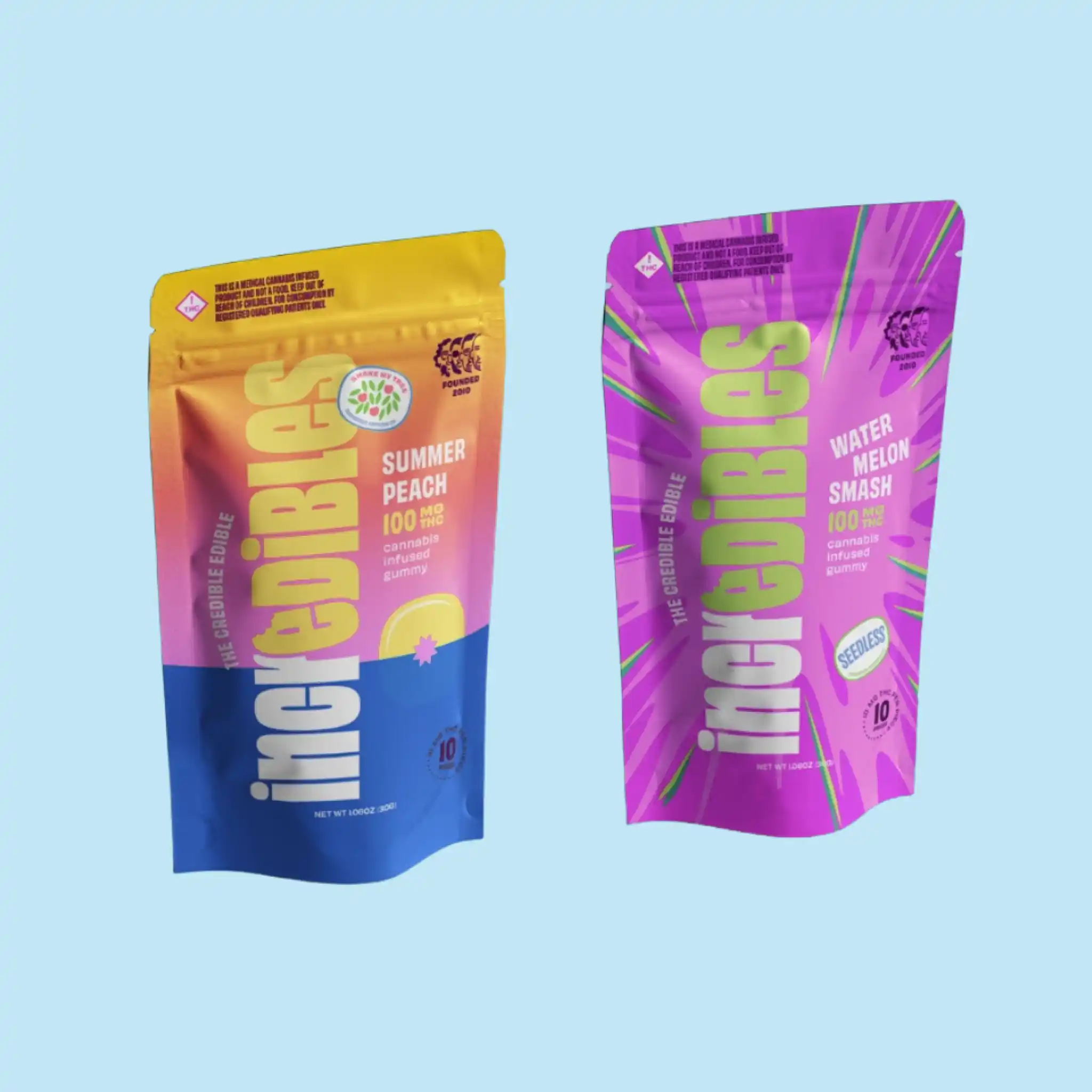 Custom Smell Proof Mylar Bags