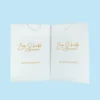 Custom White Paper Bags