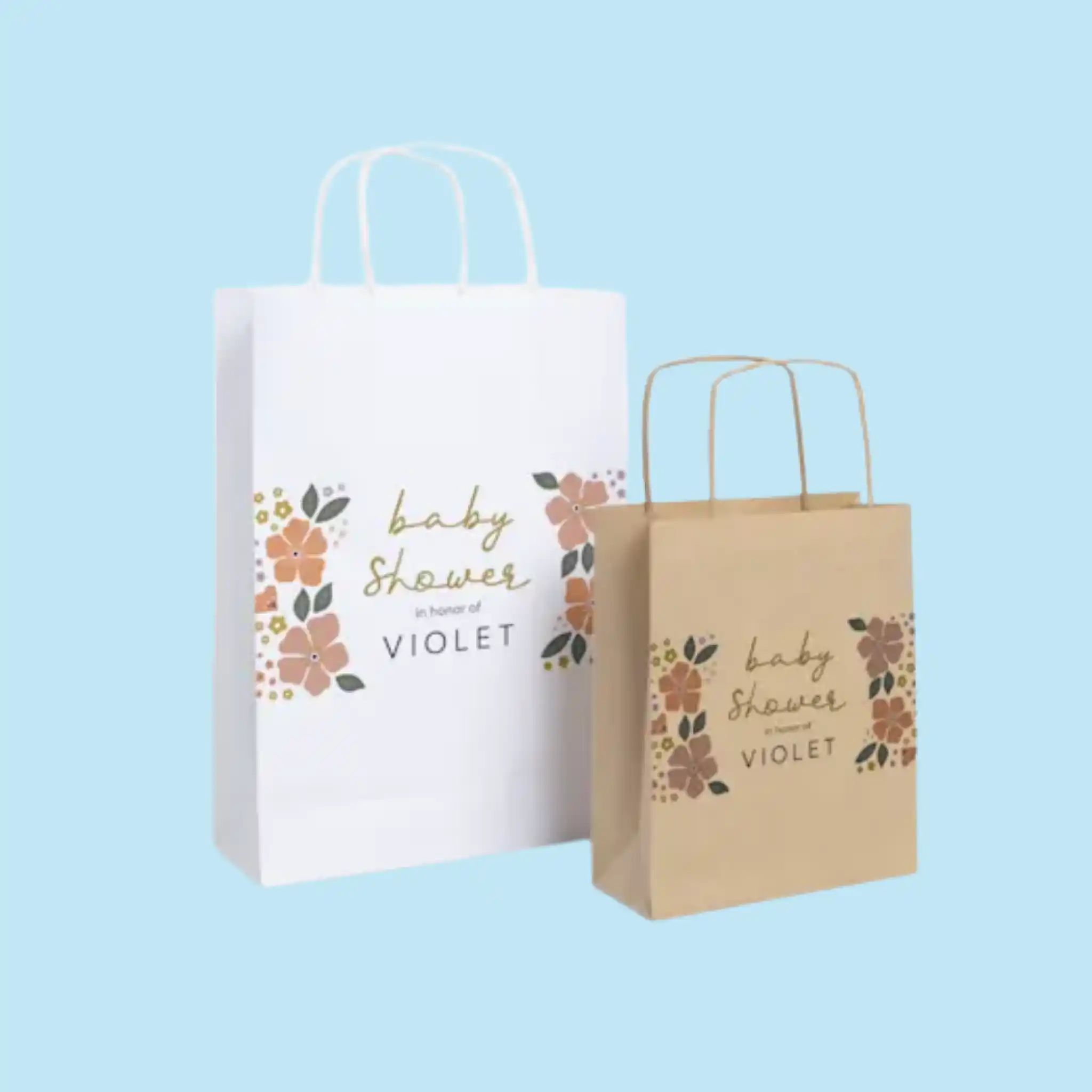 Custom Wrapping Paper Bags