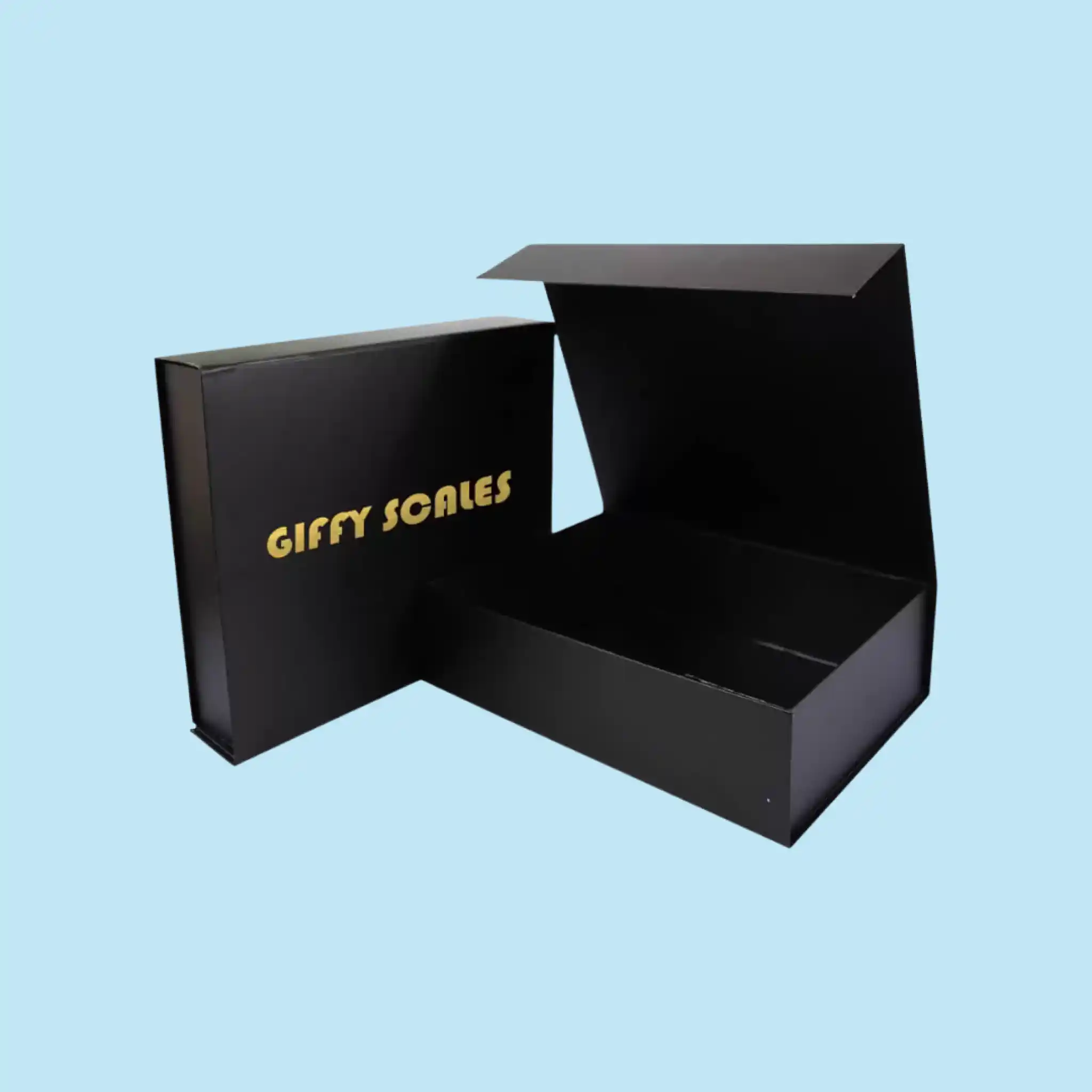 Custom Flap Open Rigid Boxes