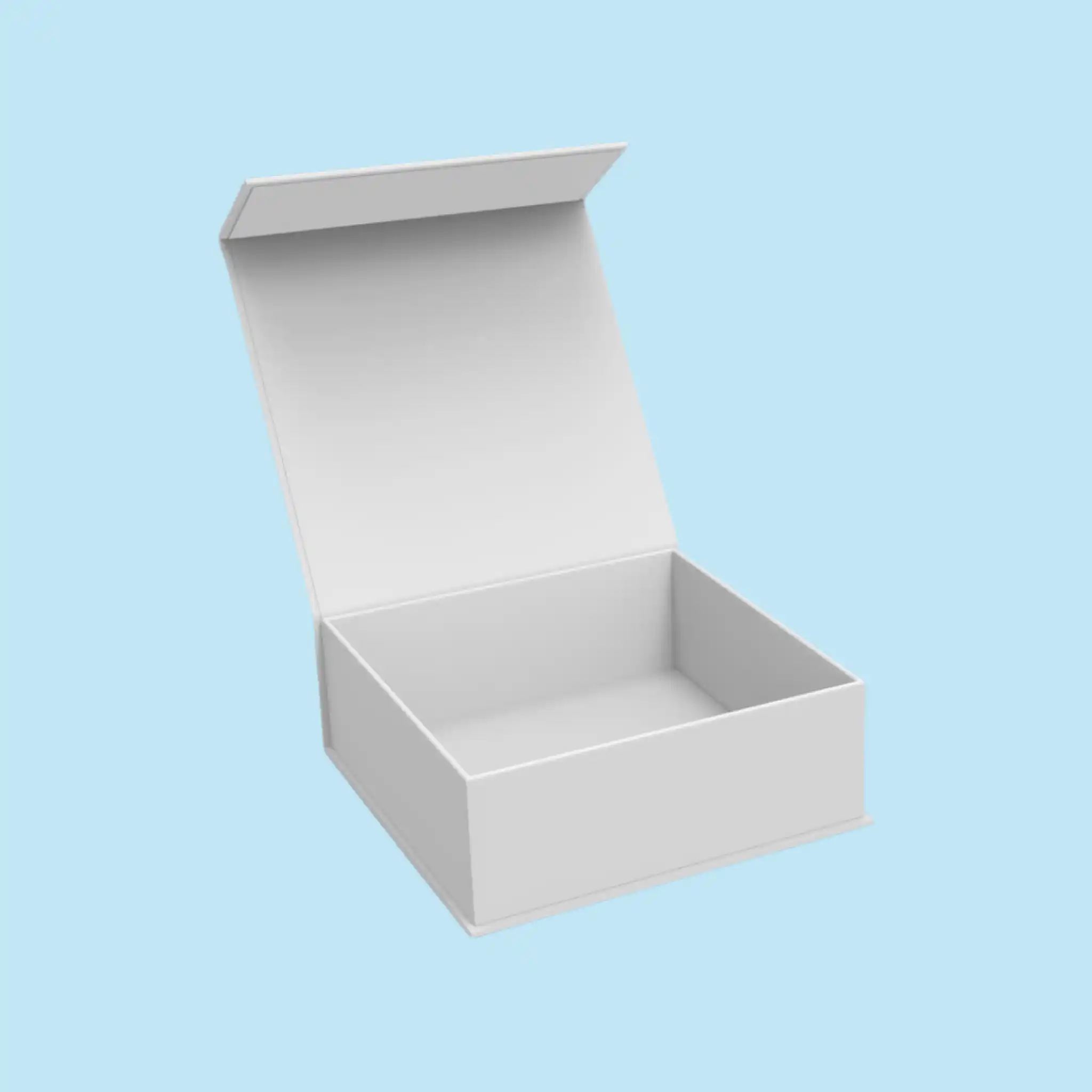 Custom Flap Open Rigid Boxes