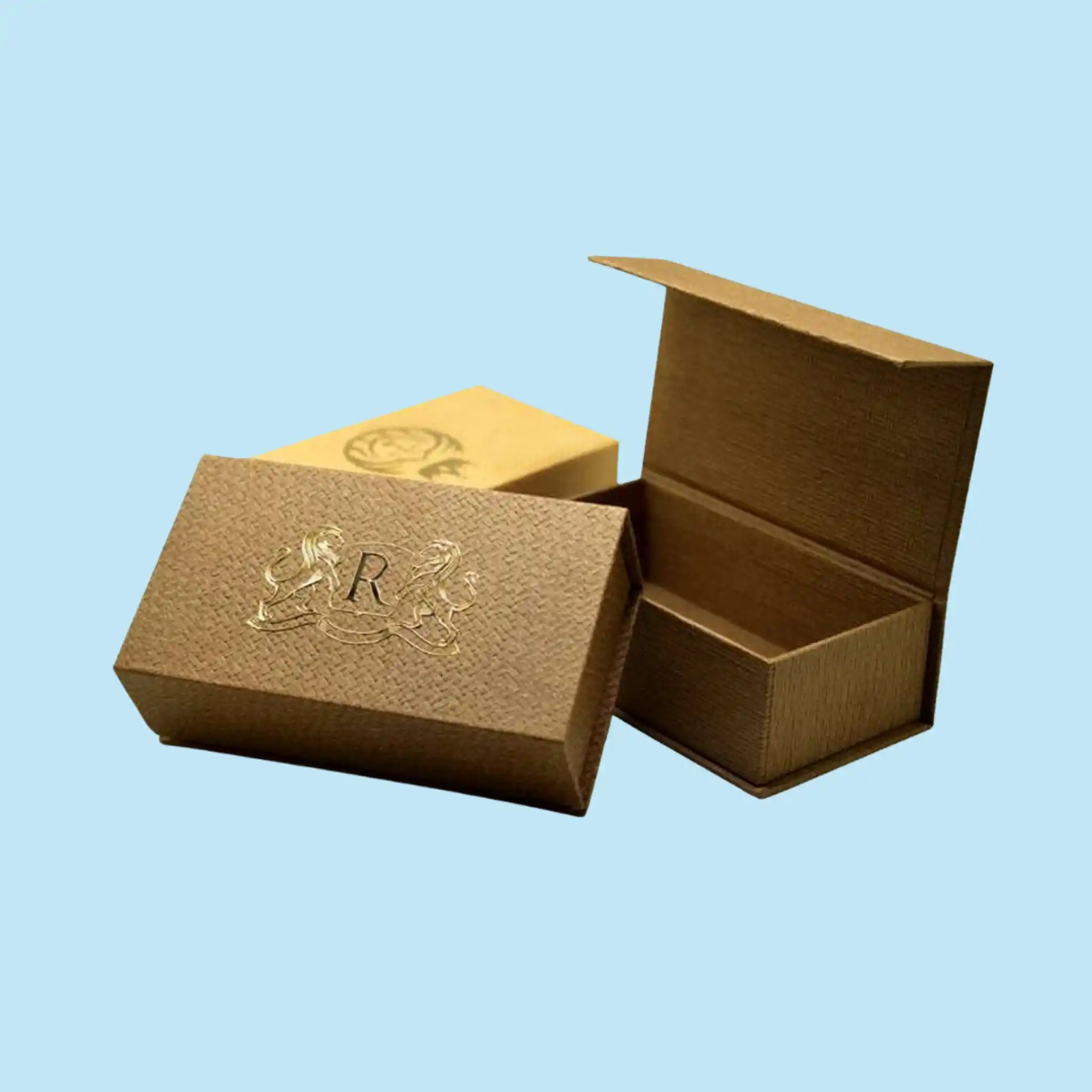 Custom Flap Open Rigid Boxes