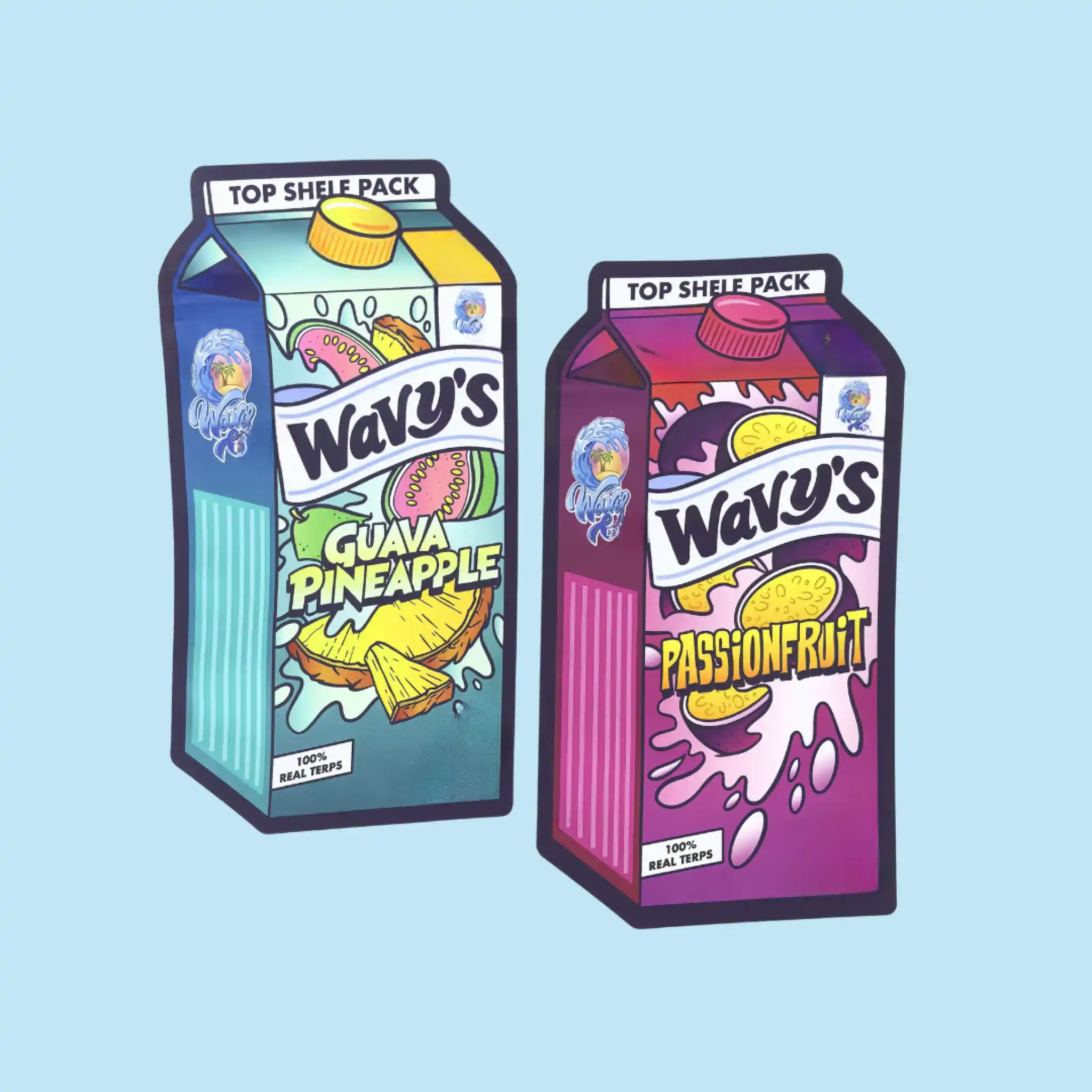 Irregular Shaped Mylar Bags