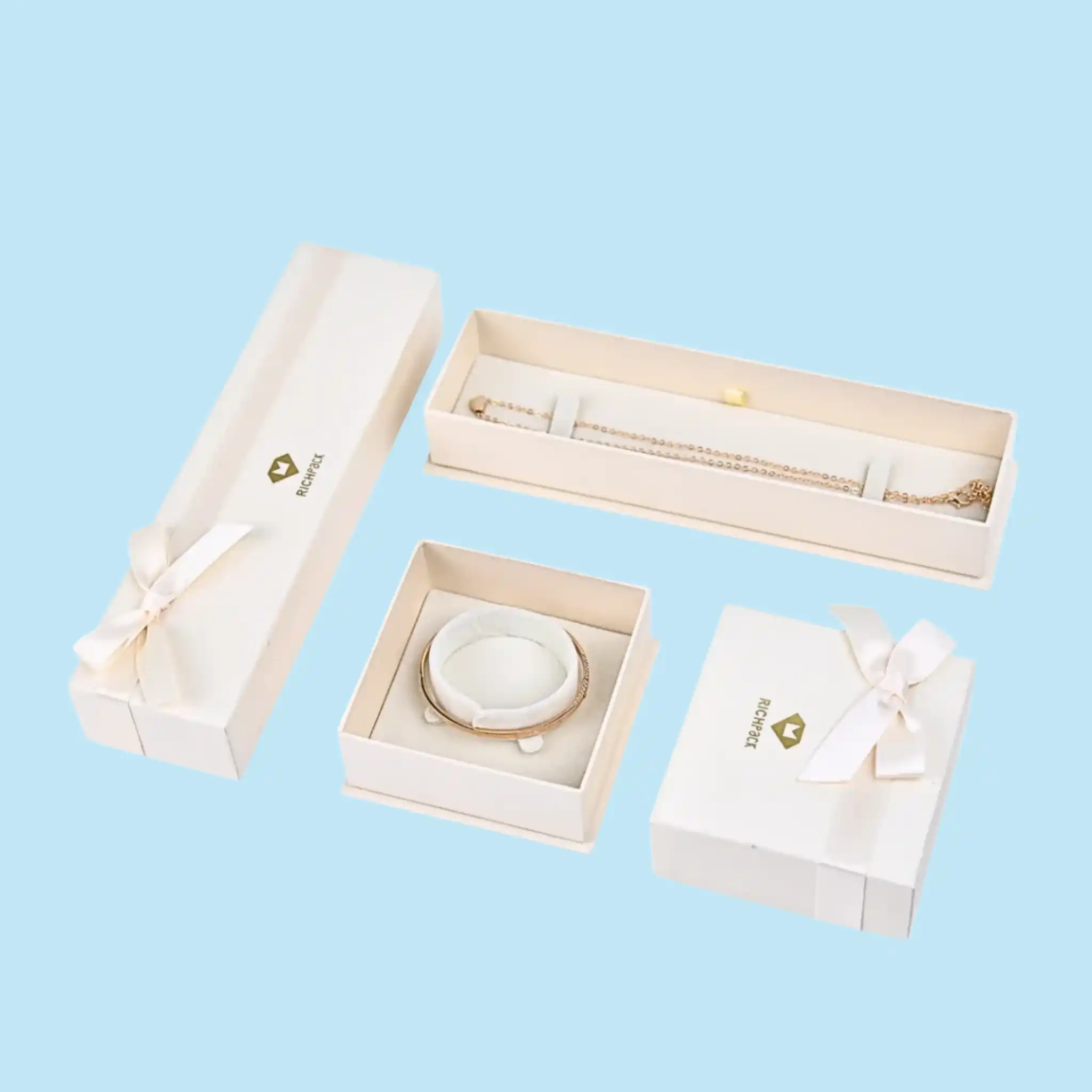Jewelry Boxes With Lid and Tray