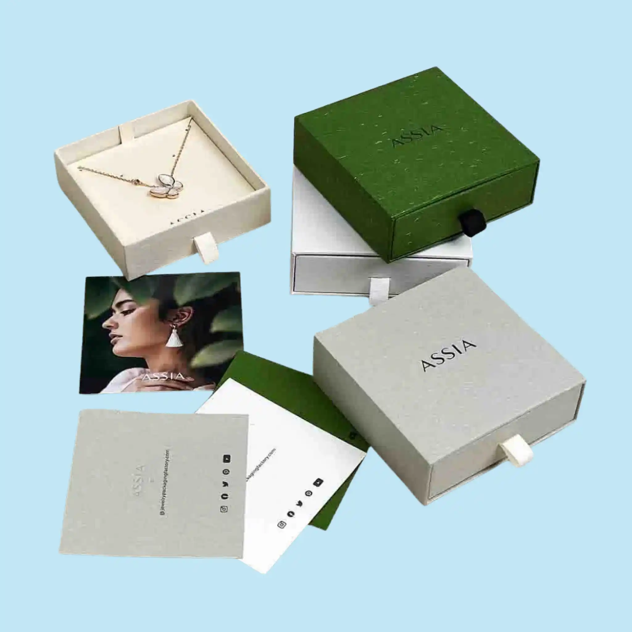 Jewelry Boxes With Lid and Tray