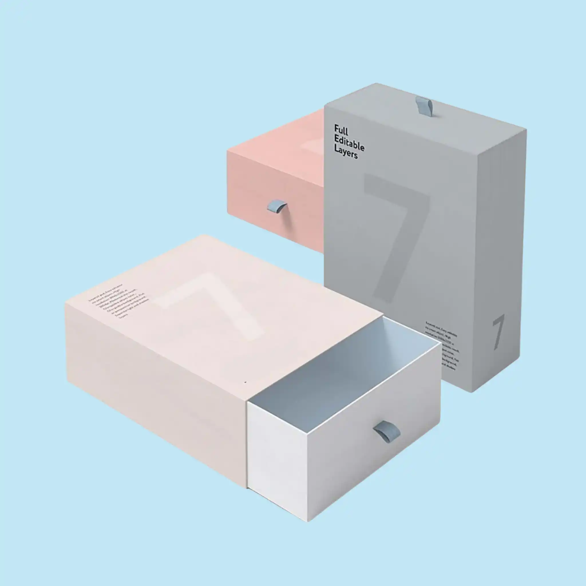Rigid Boxes with Sleeve and Tray