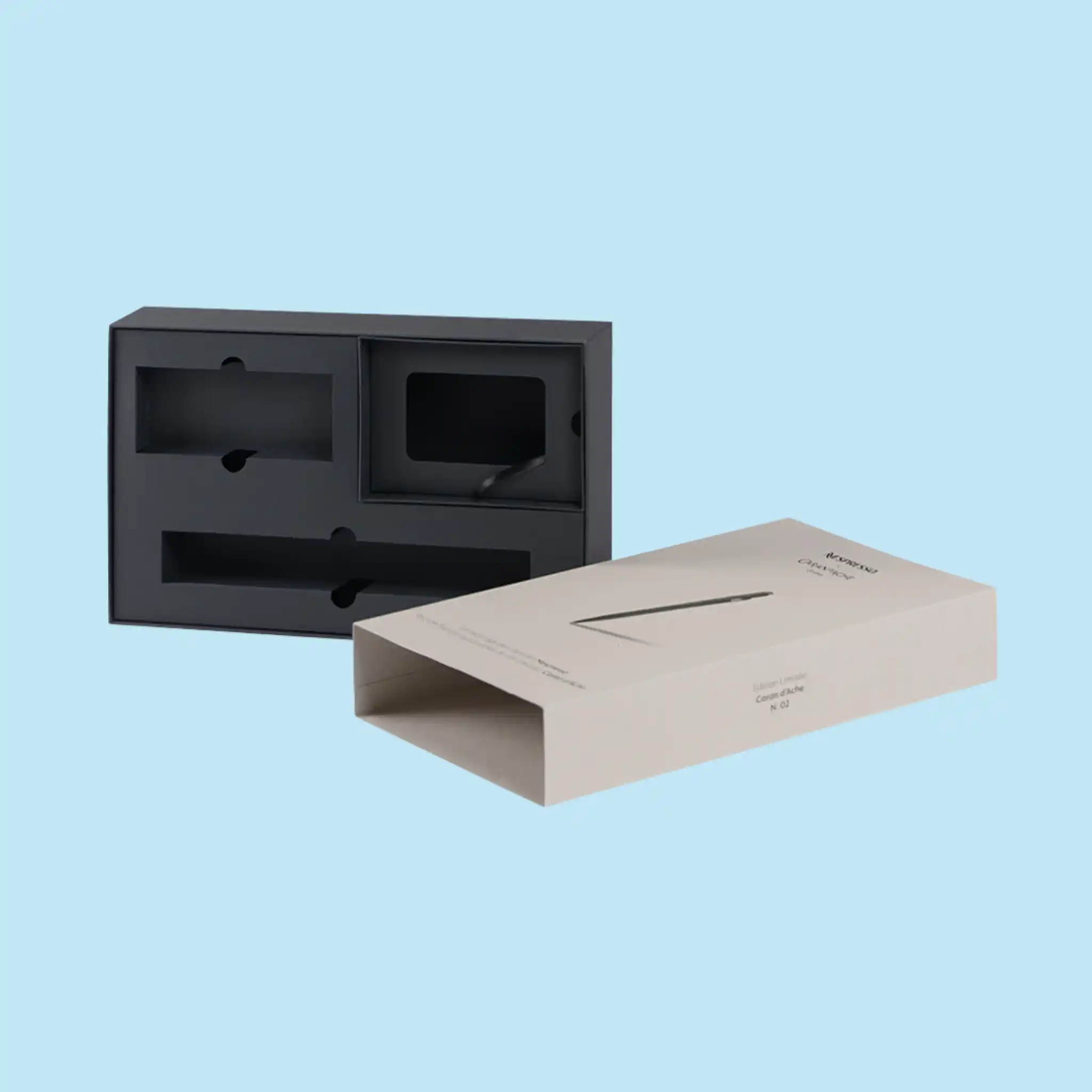 Rigid Boxes with Sleeve and Tray