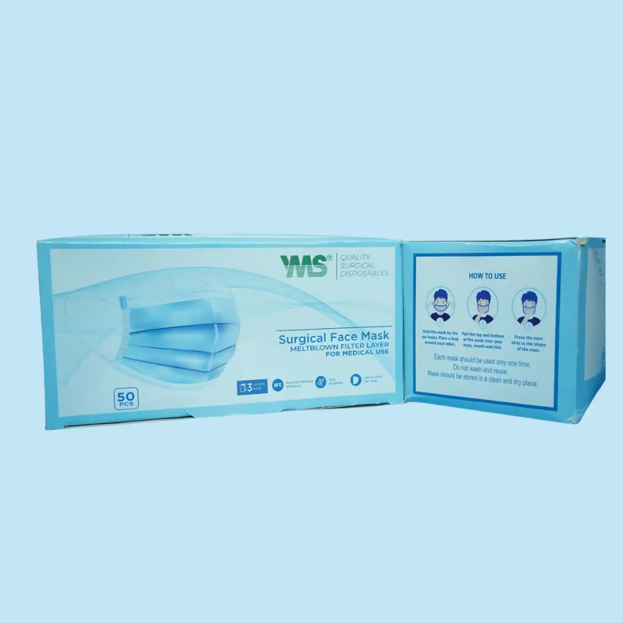 Custom Surgical Face Mask Boxes