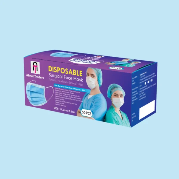 Custom Surgical Face Mask Boxes