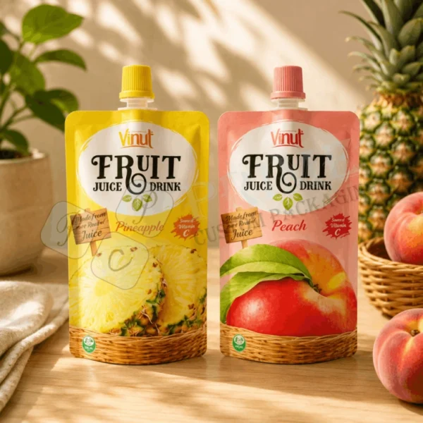 Custom Juice Pouches