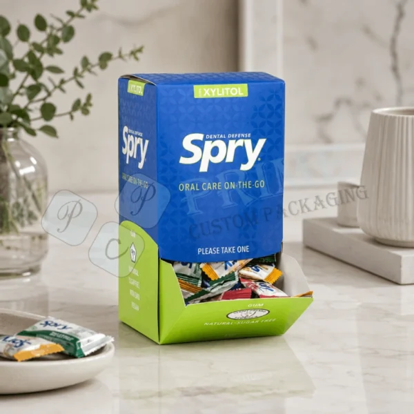 Custom Gravity Dispenser Boxes